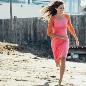 Sonnet James Remi XS Jersey Dress Color‎ Block Beachy Vacation Travel